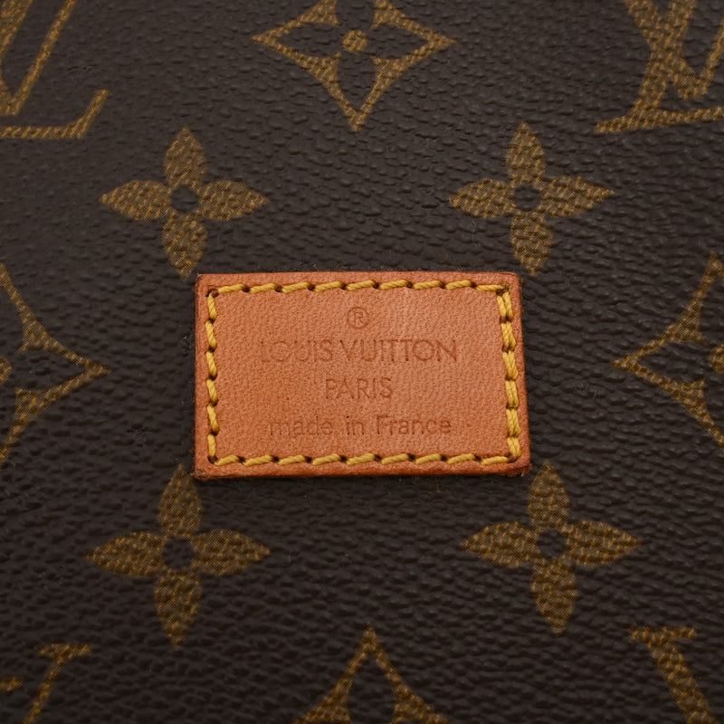 LOUIS VUITTON ルイヴィトン モノグラム ソミュール 30 ブラウン M42256 レディース モノグラムキャンバス ショルダーバッグ Bランク 中古 銀蔵