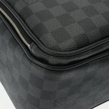 LOUIS VUITTON ルイヴィトン ダミエグラフィット イカール 黒 N23253 メンズ ダミエグラフィットキャンバス ビジネスバッグ ABランク 中古 銀蔵