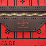 LOUIS VUITTON ルイヴィトン ダミエ ネヴァーフル MM ブラウン N51105 レディース ダミエキャンバス トートバッグ Aランク 中古 銀蔵