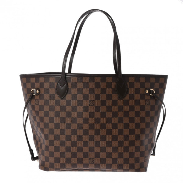 LOUIS VUITTON ルイヴィトン ダミエ ネヴァーフル MM ブラウン N51105 レディース ダミエキャンバス トートバッグ Aランク 中古 銀蔵