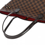 LOUIS VUITTON ルイヴィトン ダミエ ネヴァーフル MM ブラウン N51105 レディース ダミエキャンバス トートバッグ Aランク 中古 銀蔵