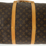 LOUIS VUITTON ルイヴィトン モノグラム キーポル 55 ブラウン M41424 ユニセックス モノグラムキャンバス ボストンバッグ Bランク 中古 銀蔵