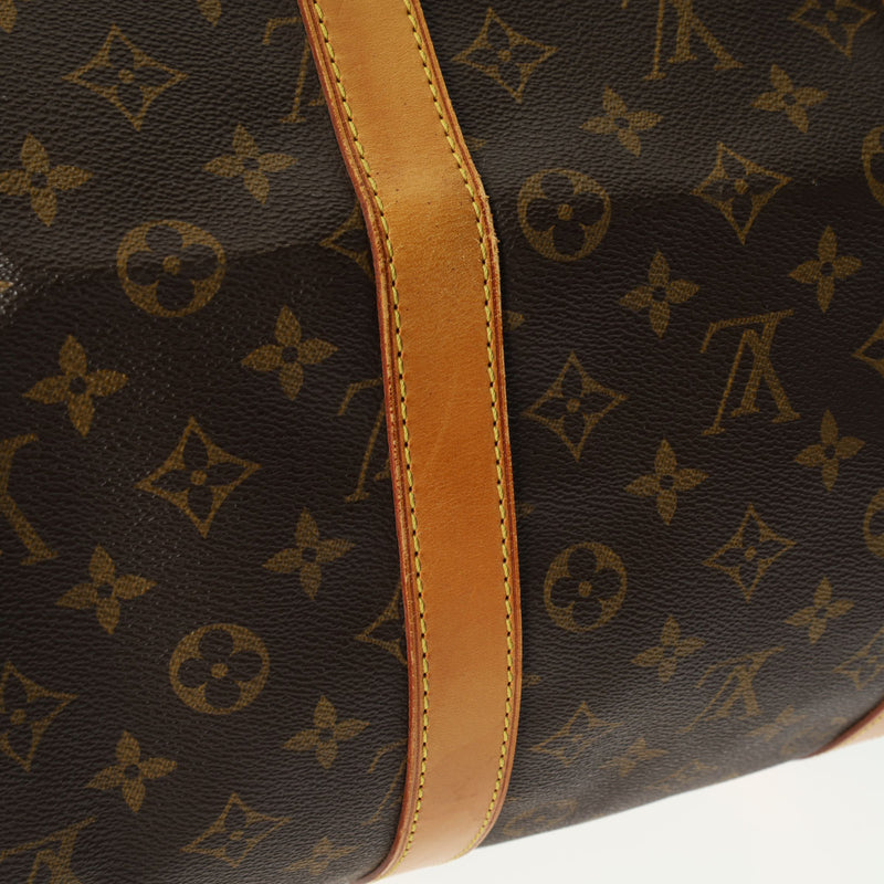 LOUIS VUITTON ルイヴィトン モノグラム キーポル 55 ブラウン M41424 ユニセックス モノグラムキャンバス ボストンバッグ Bランク 中古 銀蔵