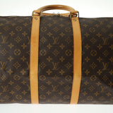 LOUIS VUITTON ルイヴィトン モノグラム キーポル 55 ブラウン M41424 ユニセックス モノグラムキャンバス ボストンバッグ Bランク 中古 銀蔵