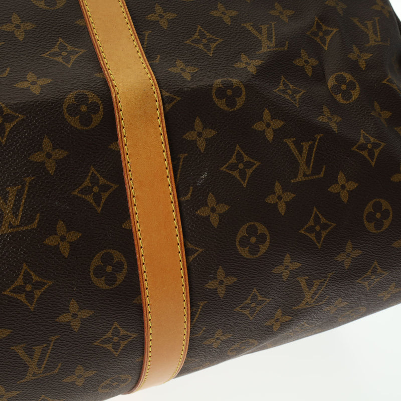 LOUIS VUITTON ルイヴィトン モノグラム キーポル 55 ブラウン M41424 ユニセックス モノグラムキャンバス ボストンバッグ Bランク 中古 銀蔵