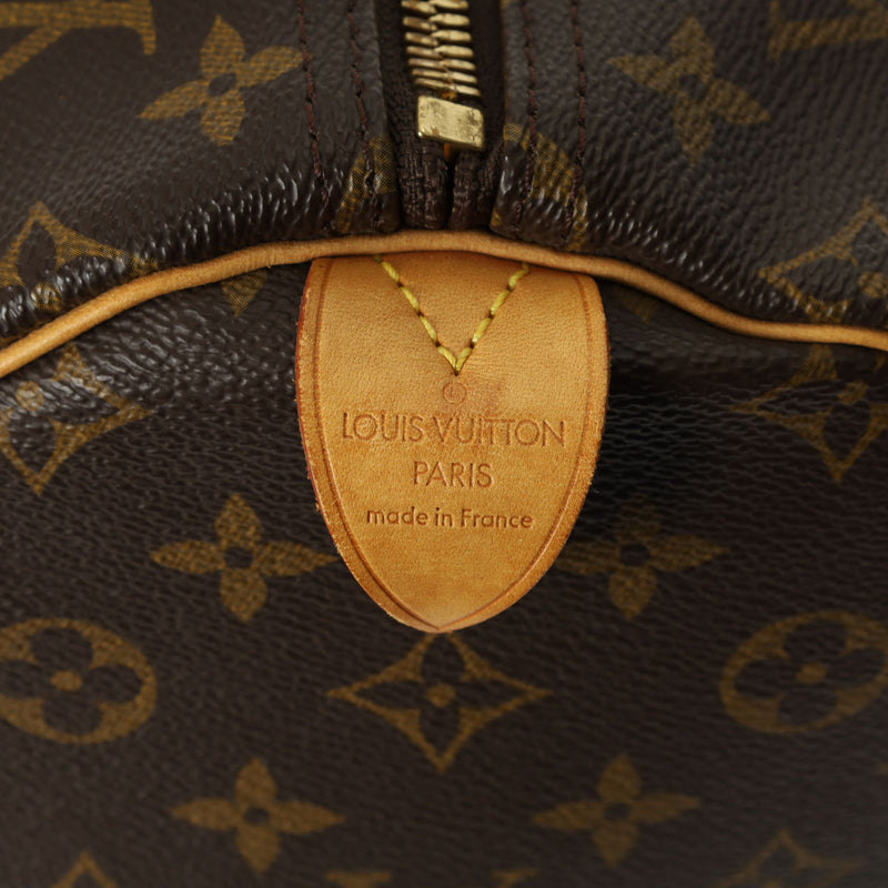 LOUIS VUITTON ルイヴィトン モノグラム キーポル 55 ブラウン M41424 ユニセックス モノグラムキャンバス ボストンバッグ Bランク 中古 銀蔵