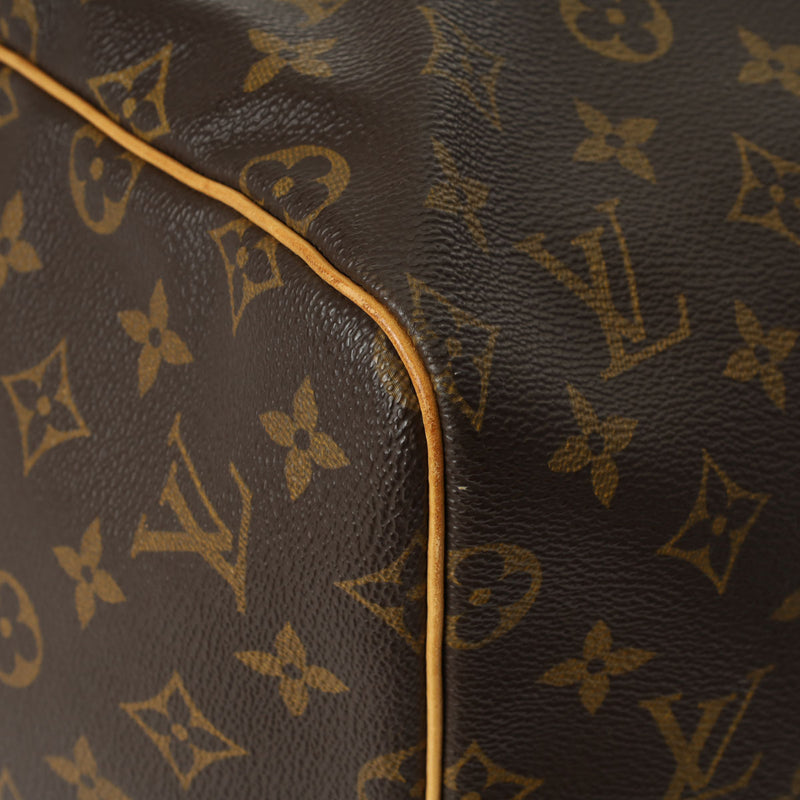 LOUIS VUITTON ルイヴィトン モノグラム キーポル 55 ブラウン M41424 ユニセックス モノグラムキャンバス ボストンバッグ Bランク 中古 銀蔵