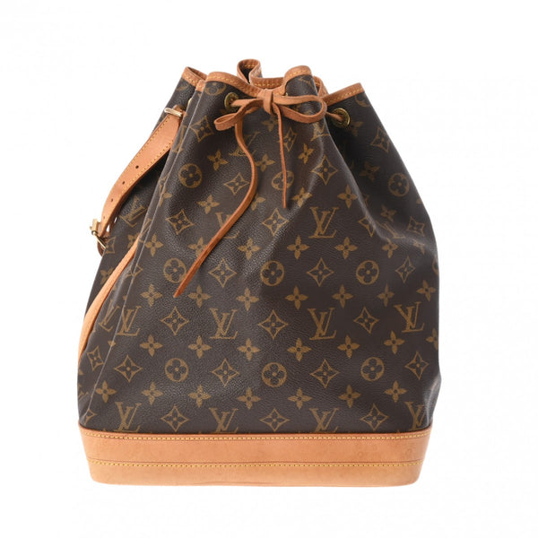 LOUIS VUITTON ルイヴィトン モノグラム ノエ ブラウン M42224 レディース モノグラムキャンバス ショルダーバッグ Bランク 中古 銀蔵