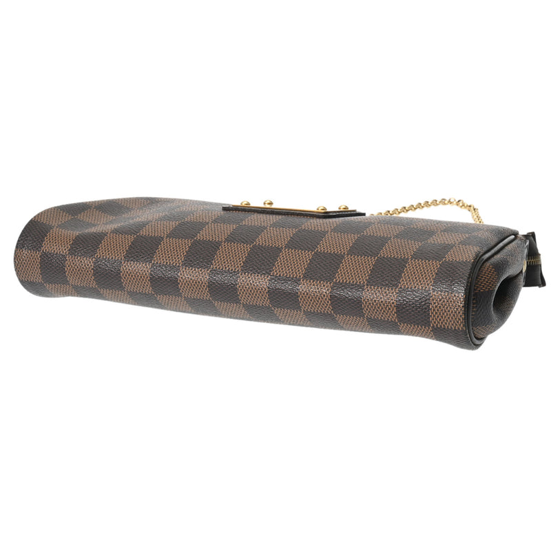 LOUIS VUITTON ルイヴィトン ダミエ エヴァ 2WAY ブラウン N55213 レディース ダミエキャンバス ショルダーバッグ ABランク 中古 銀蔵