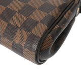 LOUIS VUITTON ルイヴィトン ダミエ エヴァ 2WAY ブラウン N55213 レディース ダミエキャンバス ショルダーバッグ ABランク 中古 銀蔵