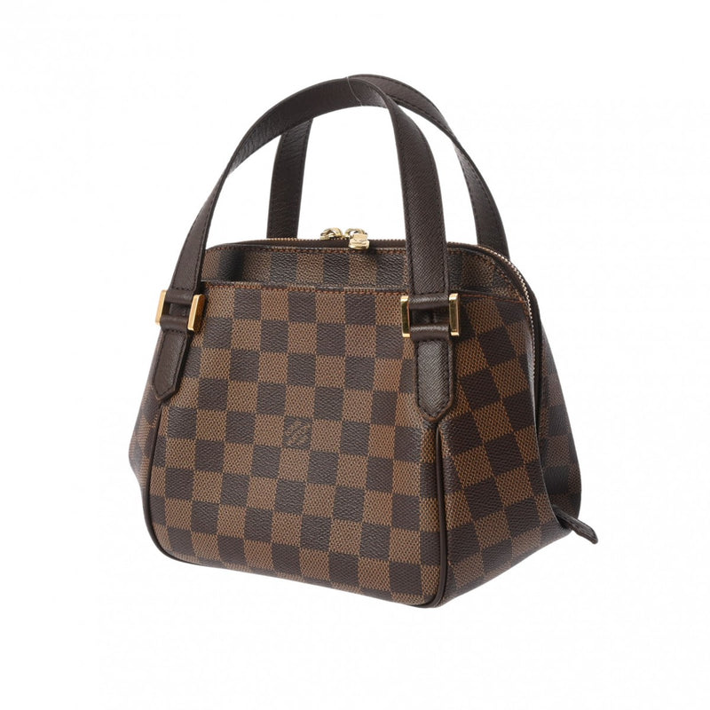 LOUIS VUITTON ルイヴィトン ダミエ ベレム PM ブラウン N51173 レディース ダミエキャンバス ハンドバッグ ABランク 中古 銀蔵