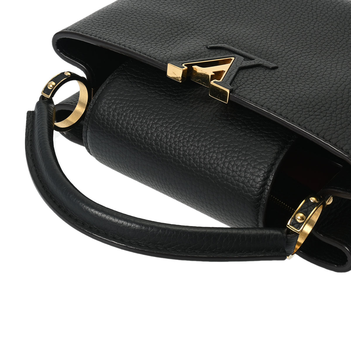 ルイヴィトンカプシーヌBB ノワール レディース トリヨンレザー