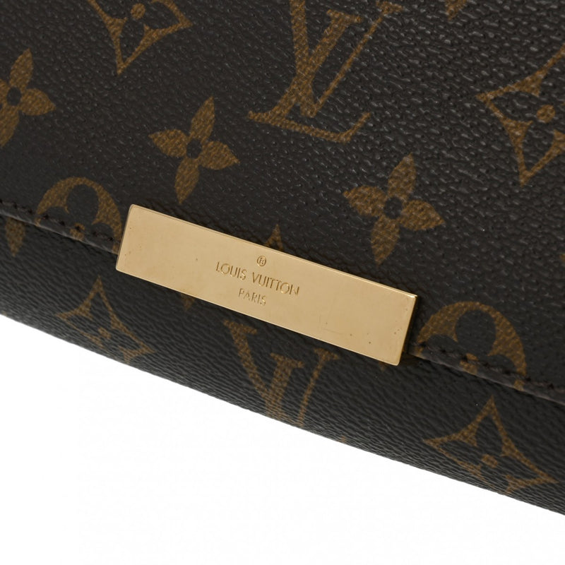 LOUIS VUITTON ルイヴィトン モノグラム フェイボリット PM 2WAY ブラウン M40717 レディース モノグラムキャンバス ショルダーバッグ Aランク 中古 銀蔵