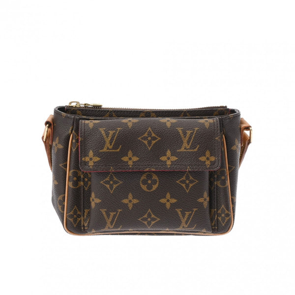 LOUIS VUITTON ルイヴィトン モノグラム ヴィバシテ PM ブラウン M51165 レディース モノグラムキャンバス ショルダーバッグ Bランク 中古 銀蔵