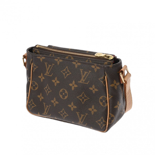 LOUIS VUITTON ルイヴィトン モノグラム ヴィバシテ PM ブラウン M51165 レディース モノグラムキャンバス ショルダーバッグ Bランク 中古 銀蔵