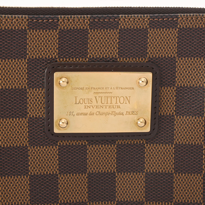 LOUIS VUITTON ルイヴィトン ダミエ エヴァ 2WAY ブラウン N55213 レディース ダミエキャンバス ショルダーバッグ Aランク 中古 銀蔵