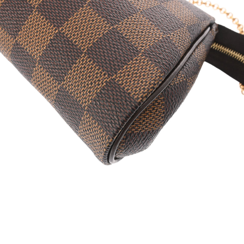 LOUIS VUITTON ルイヴィトン ダミエ エヴァ 2WAY ブラウン N55213 レディース ダミエキャンバス ショルダーバッグ Aランク 中古 銀蔵
