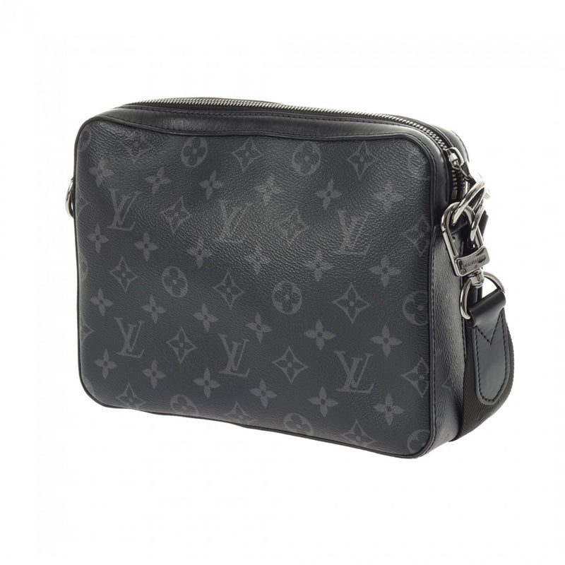 LOUIS VUITTON ルイヴィトン モノグラムエクリプス トリオメッセンジャー 黒/グレー M69443 メンズ モノグラムエクリプスキャンバス ショルダーバッグ ABランク 中古 銀蔵