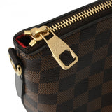 LOUIS VUITTON ルイヴィトン ダミエ シエナMM ブラウン N41546 レディース ダミエキャンバス ハンドバッグ Aランク 中古 銀蔵