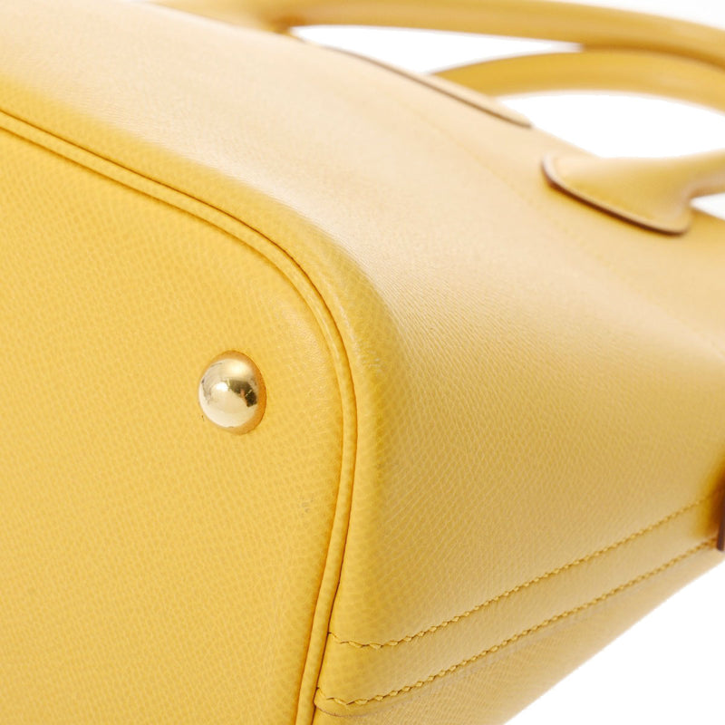 HERMES エルメス ボリード 31 2WAY ジョーヌ □C刻印(1999年頃) レディース クシュベル ハンドバッグ Aランク 中古 銀蔵