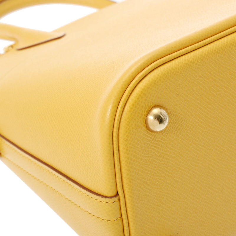 HERMES エルメス ボリード 31 2WAY ジョーヌ □C刻印(1999年頃) レディース クシュベル ハンドバッグ Aランク 中古 銀蔵