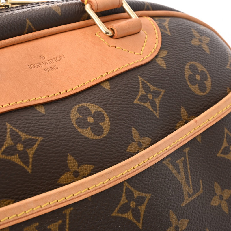 LOUIS VUITTON ルイヴィトン モノグラム トゥルービル ブラウン M42228 レディース モノグラムキャンバス ハンドバッグ ABランク 中古 銀蔵