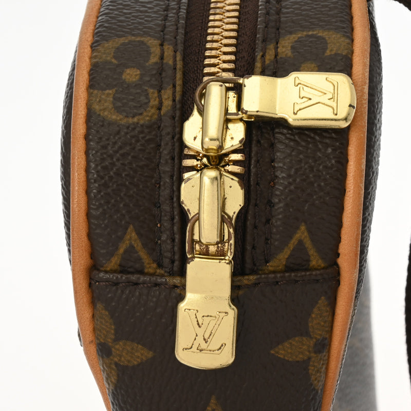 LOUIS VUITTON ルイヴィトン モノグラム ポシェットガンジュ ブラウン M51870 メンズ モノグラムキャンバス ボディバッグ ABランク 中古 銀蔵