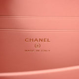 CHANEL シャネル CCフィグリー ミニチェーンショルダー ピンク ゴールド金具 A84452 レディース ツイード ショルダーバッグ Aランク 中古 銀蔵