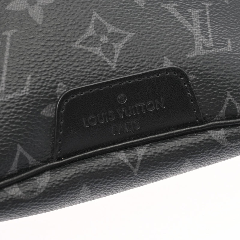 LOUIS VUITTON ルイヴィトン モノグラムエクリプス ディスカバリー バムバッグ 黒 M44336 メンズ モノグラムキャンバス ボディバッグ Aランク 中古 銀蔵