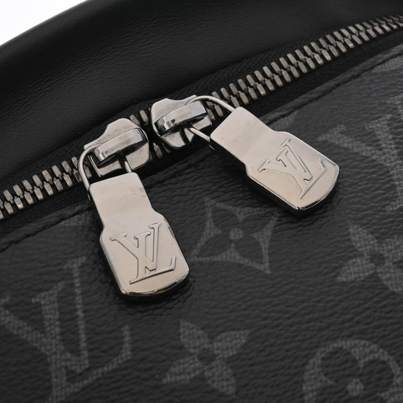 LOUIS VUITTON ルイヴィトン モノグラムエクリプス ディスカバリー バムバッグ 黒 M44336 メンズ モノグラムキャンバス ボディバッグ Aランク 中古 銀蔵