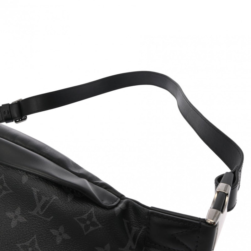 LOUIS VUITTON ルイヴィトン モノグラムエクリプス ディスカバリー バムバッグ 黒 M44336 メンズ モノグラムキャンバス ボディバッグ Aランク 中古 銀蔵