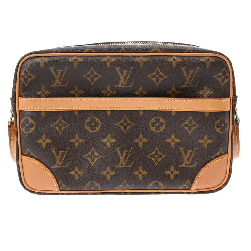 LOUIS VUITTON ルイヴィトン モノグラム トロカデロ 27 ブラウン M51274 レディース モノグラムキャンバス ショルダーバッグ ABランク 中古 銀蔵