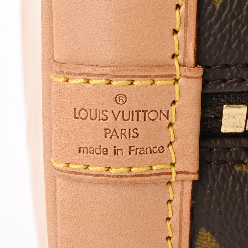 LOUIS VUITTON ルイヴィトン モノグラム アルマ ブラウン M51130 レディース モノグラムキャンバス ハンドバッグ ABランク 中古 銀蔵