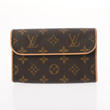 LOUIS VUITTON ルイヴィトン モノグラム ポシェットフロランティーヌ ベルトM ブラウン M51855 レディース モノグラムキャンバス ウエストバッグ ABランク 中古 銀蔵