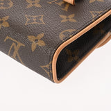 LOUIS VUITTON ルイヴィトン モノグラム ポシェットフロランティーヌ ベルトM ブラウン M51855 レディース モノグラムキャンバス ウエストバッグ ABランク 中古 銀蔵