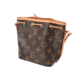 LOUIS VUITTON ルイヴィトン モノグラム ナノノエ ブラウン M41346 レディース モノグラムキャンバス ショルダーバッグ ABランク 中古 銀蔵