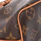 LOUIS VUITTON ルイヴィトン モノグラム ナノノエ ブラウン M41346 レディース モノグラムキャンバス ショルダーバッグ ABランク 中古 銀蔵