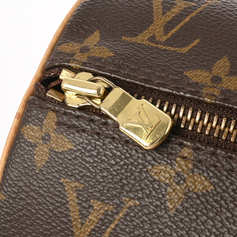 LOUIS VUITTON ルイヴィトン モノグラム パピヨン GM ブラウン M51385 レディース モノグラムキャンバス ハンドバッグ Bランク 中古 銀蔵