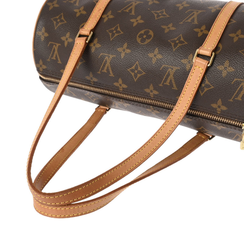 LOUIS VUITTON ルイヴィトン モノグラム パピヨン GM ブラウン M51385 レディース モノグラムキャンバス ハンドバッグ Bランク 中古 銀蔵