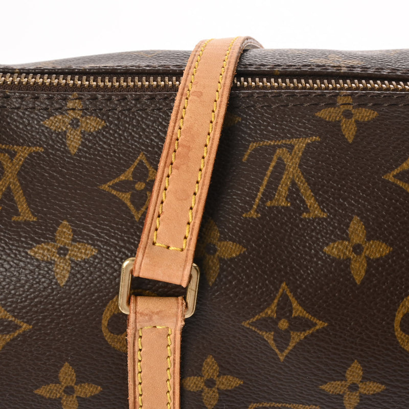 LOUIS VUITTON ルイヴィトン モノグラム パピヨン GM ブラウン M51385 レディース モノグラムキャンバス ハンドバッグ Bランク 中古 銀蔵