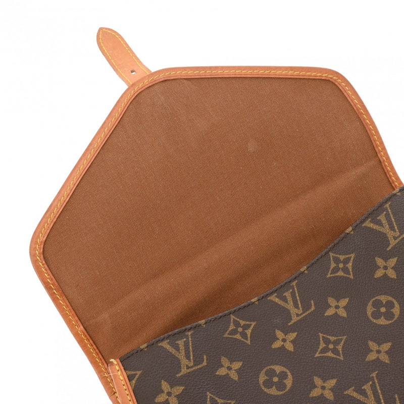 LOUIS VUITTON ルイヴィトン モノグラム ベルエア 2WAY ブラウン M51122 ユニセックス モノグラムキャンバス ハンドバッグ Bランク 中古 銀蔵