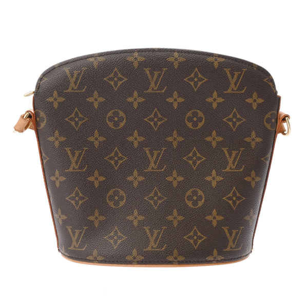 LOUIS VUITTON ルイヴィトン モノグラム ドルーオ ブラウン M51290 レディース モノグラムキャンバス ショルダーバッグ Bランク 中古 銀蔵