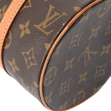 LOUIS VUITTON ルイヴィトン モノグラム パピヨン PM ブラウン M51386 レディース モノグラムキャンバス ハンドバッグ Bランク 中古 銀蔵