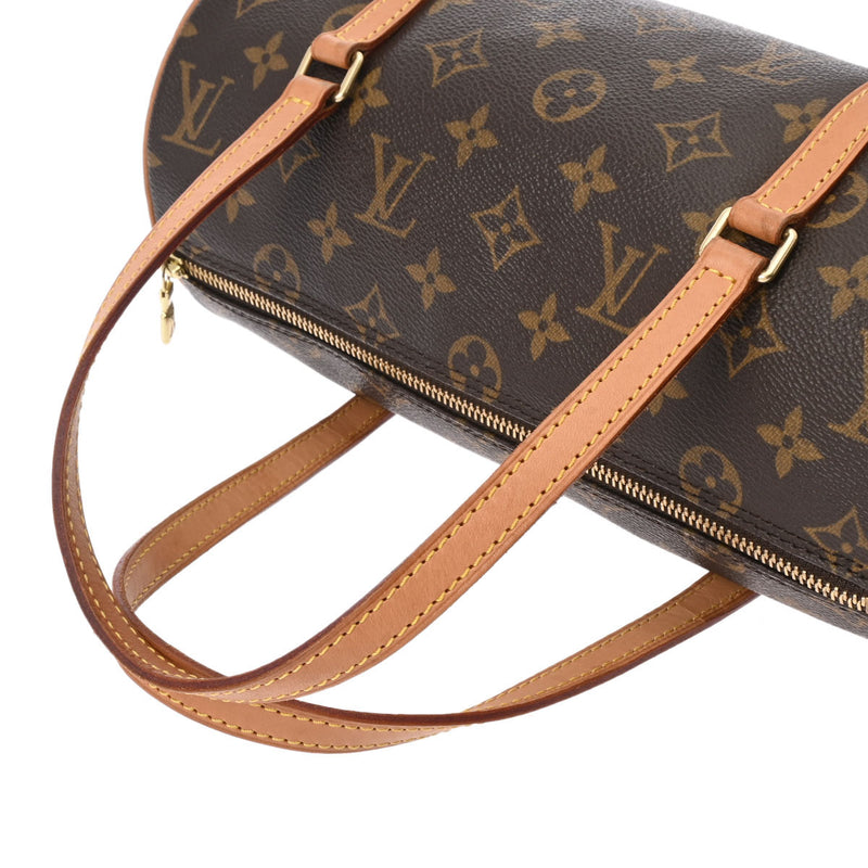 LOUIS VUITTON ルイヴィトン モノグラム パピヨン PM ブラウン M51386 レディース モノグラムキャンバス ハンドバッグ Bランク 中古 銀蔵