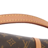 LOUIS VUITTON ルイヴィトン モノグラム パピヨン PM ブラウン M51386 レディース モノグラムキャンバス ハンドバッグ Bランク 中古 銀蔵