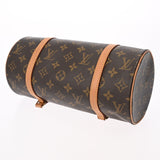 LOUIS VUITTON ルイヴィトン モノグラム パピヨン PM ブラウン M51386 レディース モノグラムキャンバス ハンドバッグ Bランク 中古 銀蔵