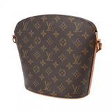 LOUIS VUITTON ルイヴィトン モノグラム ドルーオ ブラウン M51290 レディース モノグラムキャンバス ショルダーバッグ Bランク 中古 銀蔵