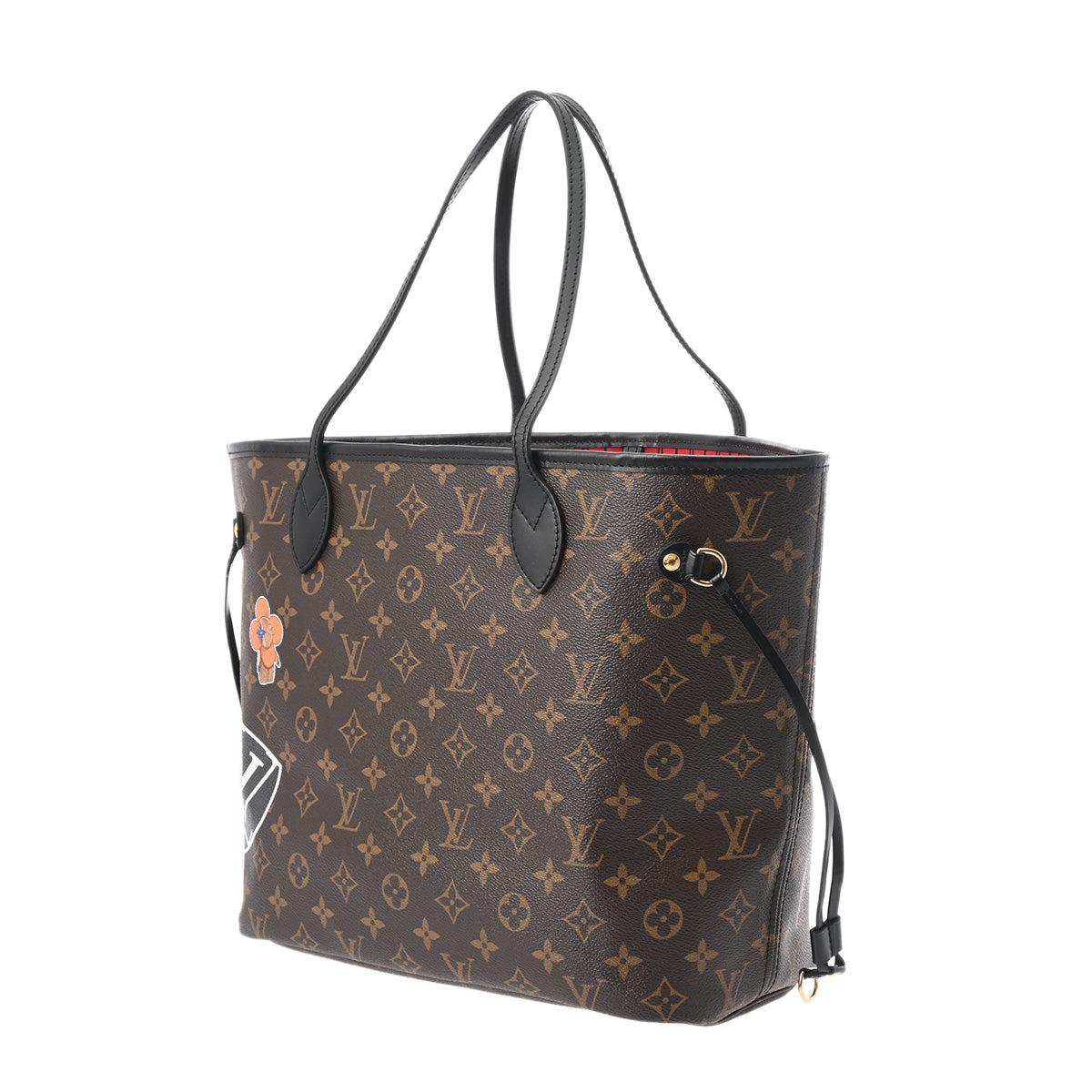 LOUIS VUITTON ルイヴィトン モノグラム ネヴァーフルMM マイLVワールドツアー イニシャル入 ブラウン M42844 レディース  モノグラムキャンバス トートバッグ Aランク 中古 - 激安オンラインセール