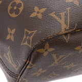 LOUIS VUITTON ルイヴィトン モノグラム ネヴァーフルMM マイLVワールドツアー イニシャル入 ブラウン M42844 レディース モノグラムキャンバス トートバッグ Aランク 中古 銀蔵