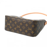 LOUIS VUITTON ルイヴィトン モノグラム ルーピング MM  ブラウン M51146 レディース モノグラムキャンバス セミショルダーバッグ Aランク 中古 銀蔵
